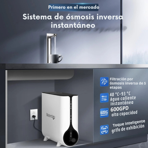 Agua Pura y Caliente K6 Waterdrop