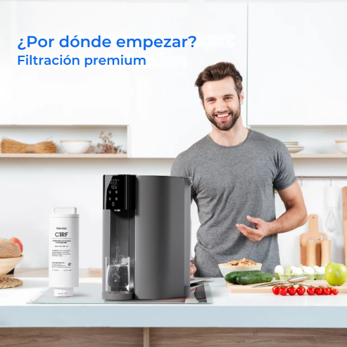 Filtro con temperatura ajustable Waterdrop