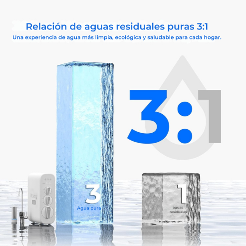 Sistema de Ósmosis Inversa G3P800 Waterdrop