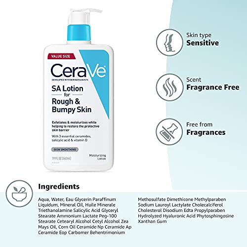 CeraVe SA Lotion for Rough & Bumpy Skin