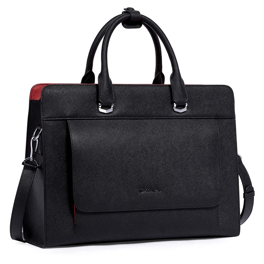 BOSTANTEN Leather Briefcase