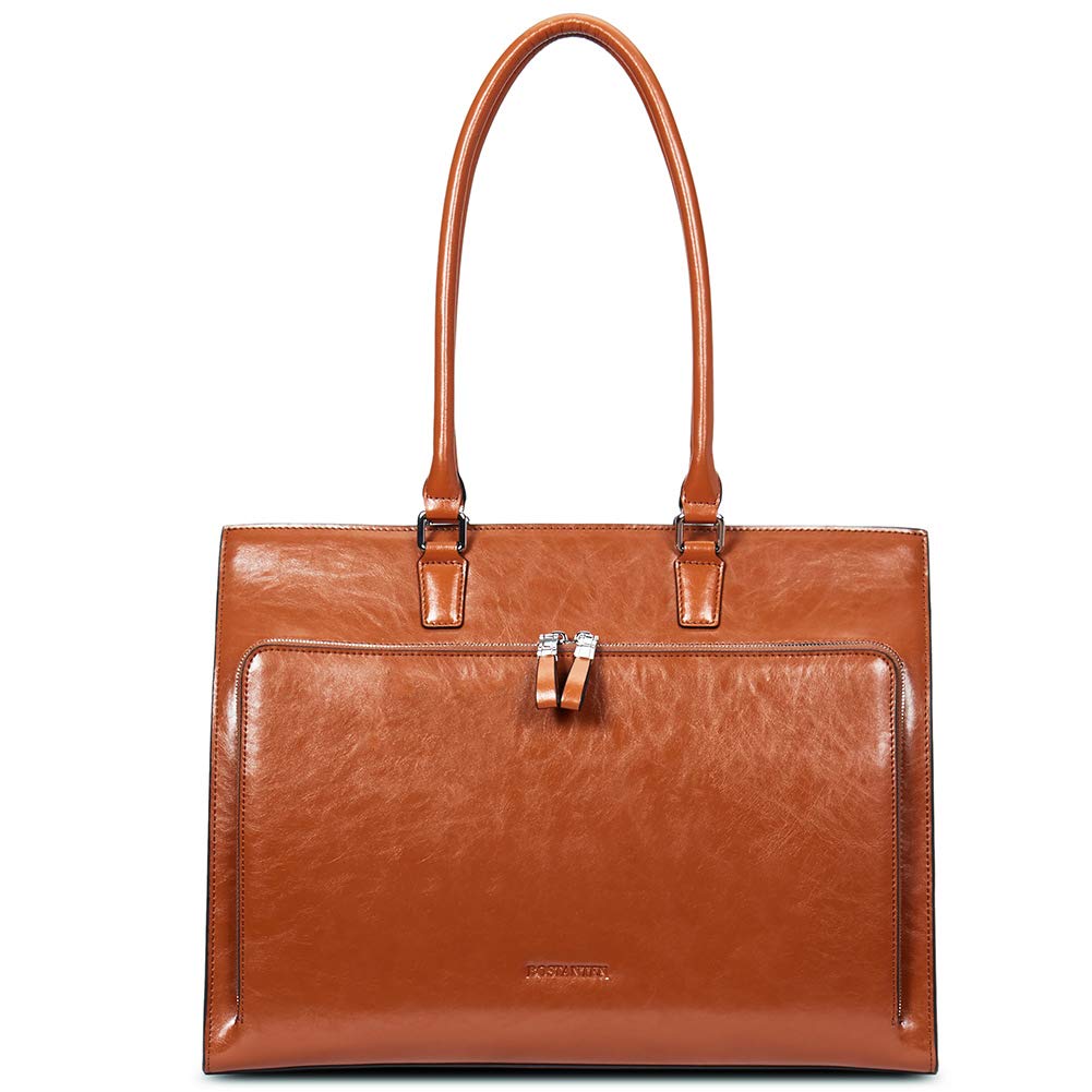 BOSTANTEN Leather Briefcase